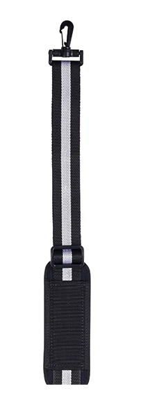 Case Strap - Bam Nylon Strap (Single) with Plastic Hooks - Black & White