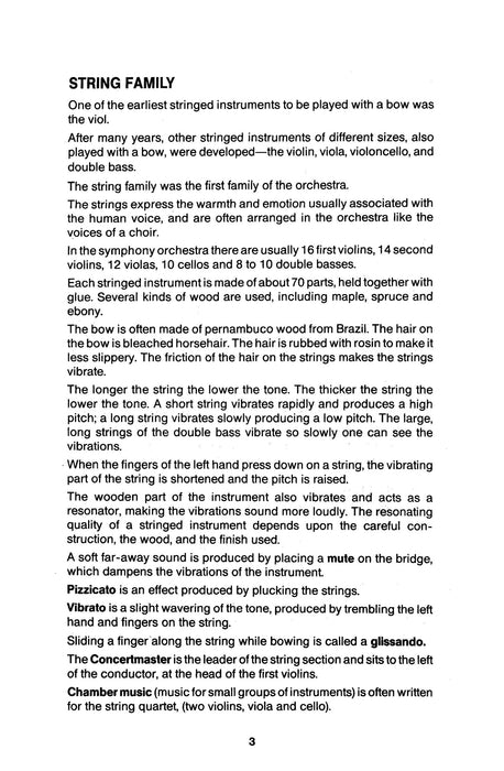 Meet the Instruments 25 Posters Teacher Guide