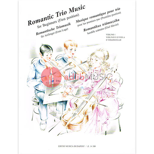 ROMANTIC STRING TRIO MUSIC FOR BEGINNERS - TRIOS - EMB