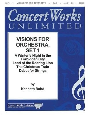 Visions for Orchestra Series - Set I - Set I - Kenneth Baird - Hal Leonard Score/Parts