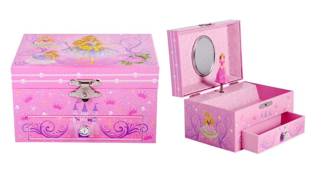 Pink Ballerina Jewellery Box.