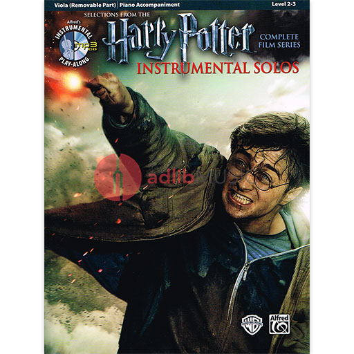 Harry Potter Movies (Complete Film Series) - Viola/CD/Piano Accompaniment 39238