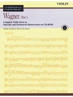 Wagner: Part 1 - Volume 11 - The Orchestra Musician's CD-ROM Library - Violin - Richard Wagner - Violin Hal Leonard CD-ROM