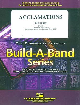 Acclamations - Ed Huckeby - C.L. Barnhouse Company Score/Parts