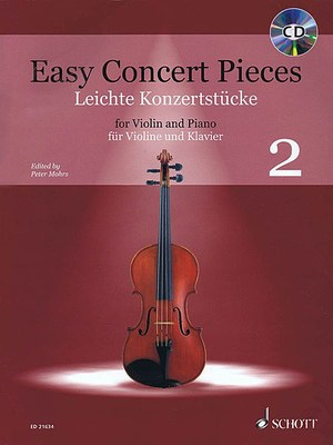 Easy Concert Pieces - for Violin and Piano - Various - Violin Schott M ...