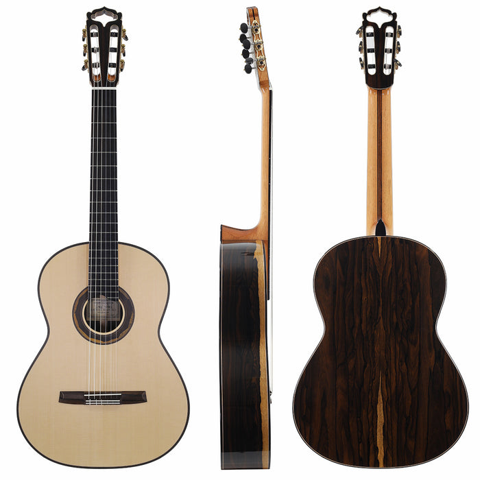 Hanika Custom Shop HE Lattice Professional Line Classical Guitar with BAM Case