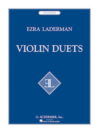 Laderman - Violin Duets - 2 Violins Schirmer 50485858