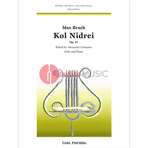 Bruch - Kol Nidrei Op47 - Cello/Piano Accompaniment  Fischer B2713