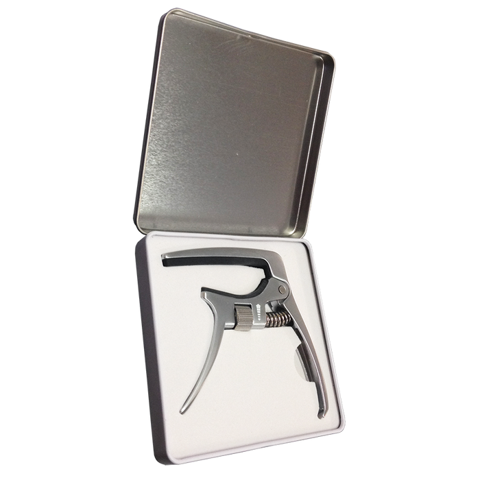 Aroma AC30 Silver Acoustic/Electric Capo