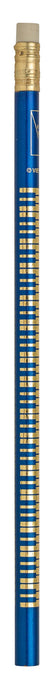 Piano Pencil Blue with Gold Keyboard