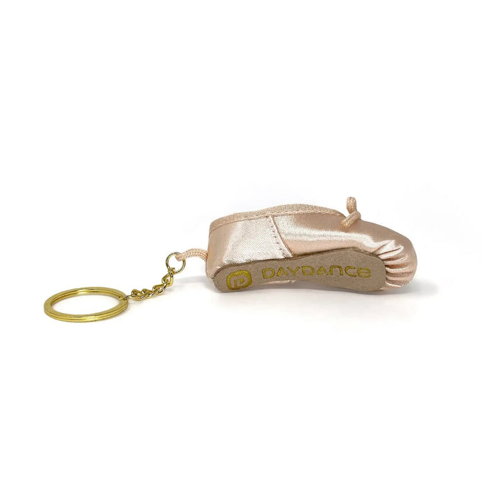 Ballet Shoe Keyring Light Pink