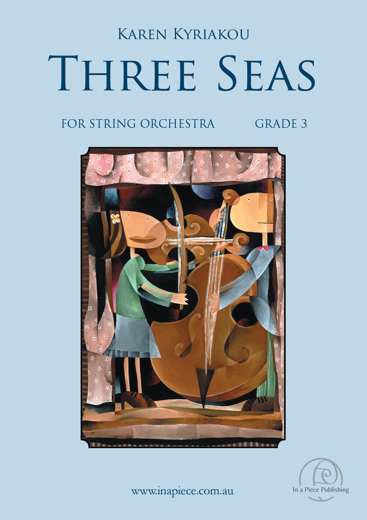 Kyriakou Three Seas String Orchestra Grade 3 Score/Parts In a Piec — The Sydney String Centre