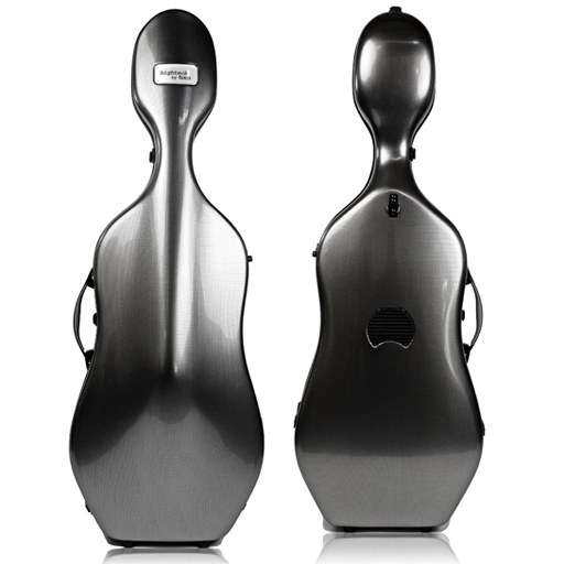 BAM Hightech Compact 3.5 Cello Case Silver Carbon 4/4