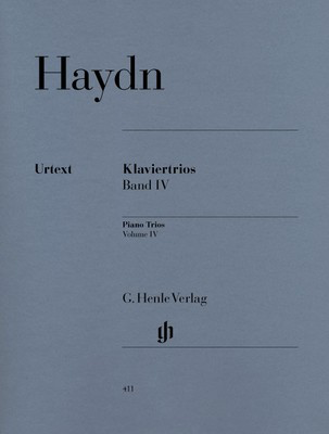 Piano Trios Vol. 4 - for Violin, Cello and Piano - Joseph Haydn - Piano|Cello|Violin G. Henle Verlag Piano Trio Parts