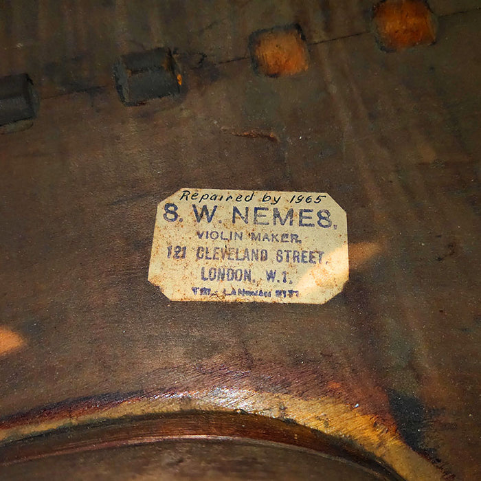 Labelled Nemes German Cello
