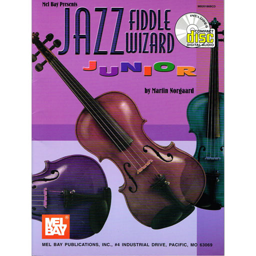 Jazz Fiddle Wizard Junior Book 1 - Violin/CD by Norgaard Mel Bay 328090