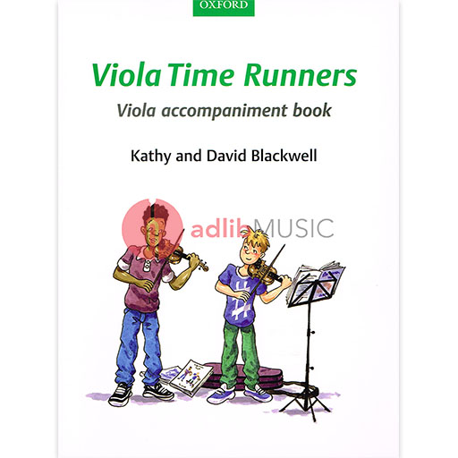 Viola Time Runners - Viola Accompaniment Book by Blackwell New 2013 Oxford 9780193398542