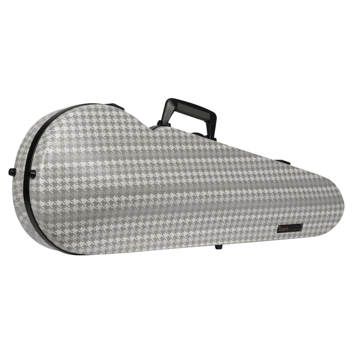 Viola Case - Bam Hightech Contoured, Cabourg, Grey/Black