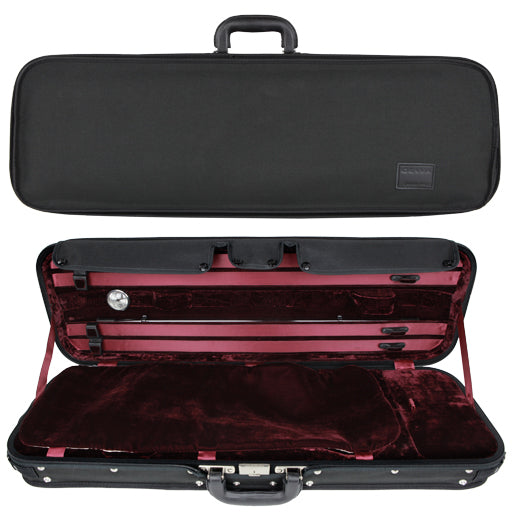 GEWA Liuteria Maestro 2.8 Oblong Violin Case Black/Red 4/4