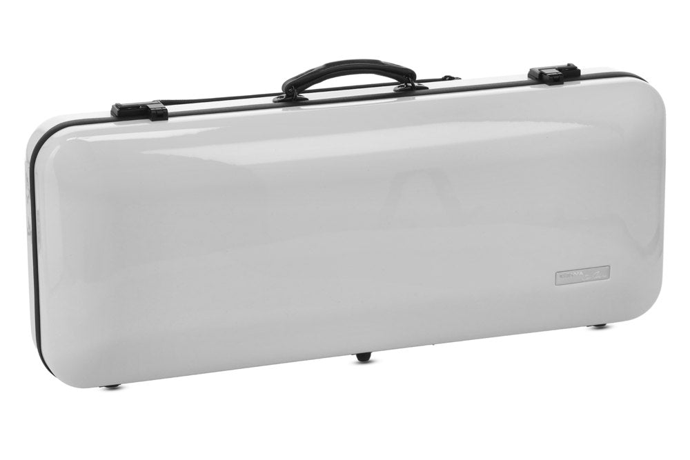 GEWA Air Oblong Adjustable with Subway Handle Viola Case White Gloss 13"-17"