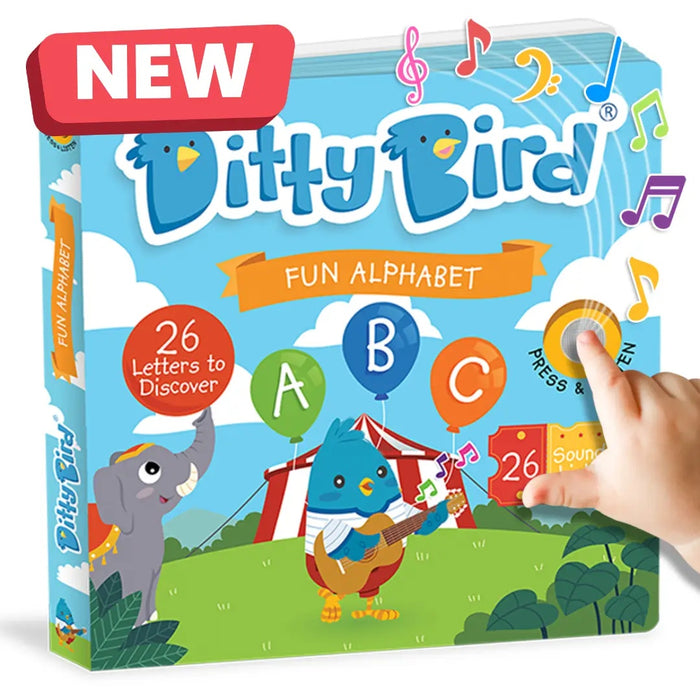 Ditty Bird  "Fun Alphabet" Interactive Sound Book