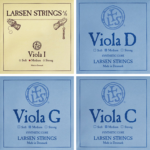 Larsen Original Viola String Set Medium Ball 15''-16.5''