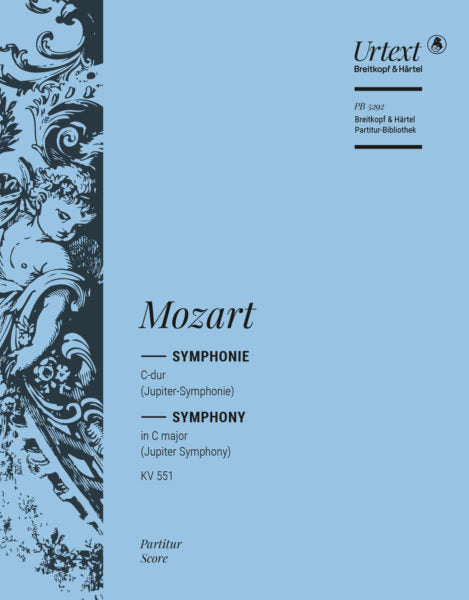 Mozart - Symphony #41 in CMaj K551 - Orchestra Violin 2 Part Breitkopf OB5292VLN2
