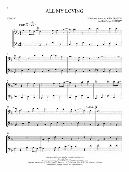 The Beatles for Two Cellos - Cello Duet - Hal Leonard