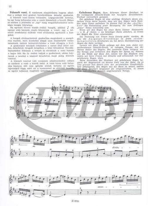 Dont - Gradus ad Parnassum Op38/3 - Violin/2nd Violin Accompaniment EMB Z2215