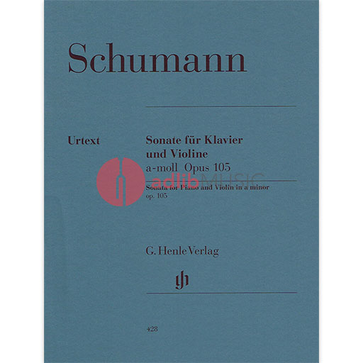 Schumann - Sonata in Amin Op105 - Violin/Piano Accompaniment Henle HN428