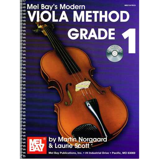 Modern Viola Method Grade 1 - Viola by Norgaard & Scott Mel Bay 464990