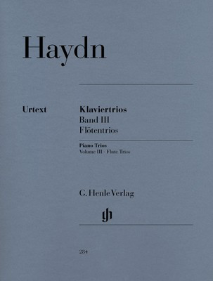 Haydn - Piano Trios Volume 3 - Flute or Violin/Cello/Piano Trio Henle HN284