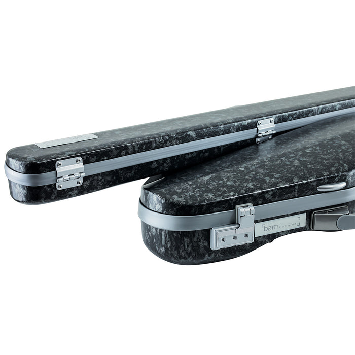 Violin Case - Bam Iconic Hightech Cabin, Carbone Forgé, 4/4