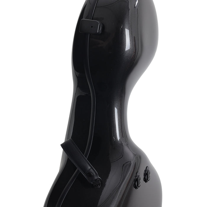 JML CL-6 Carbon Luxe 2.9 Cello Case Black 4/4