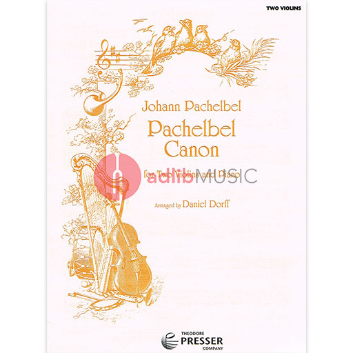 Pachelbel - Canon in Dmaj - Violin Duet/Piano Presser 114-40868