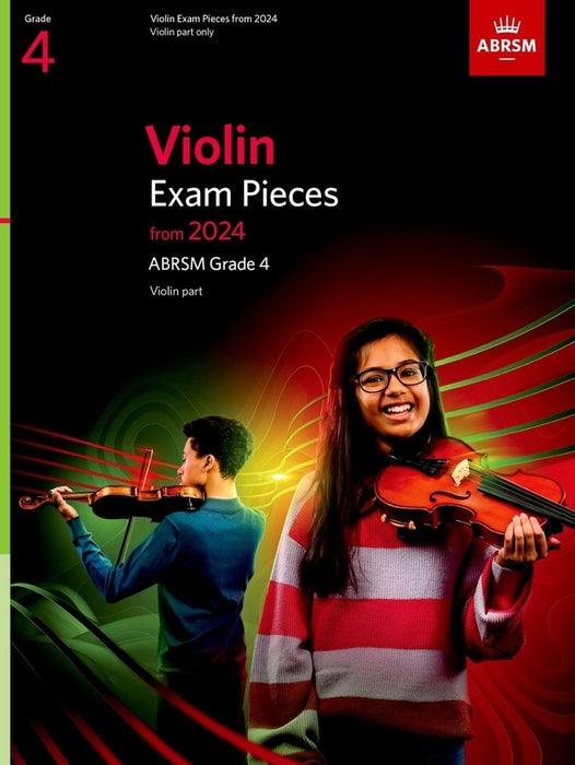 ABRSM Violin from 2024 Grade 4 Part Only - ABRSM ABRSM 9781786015464