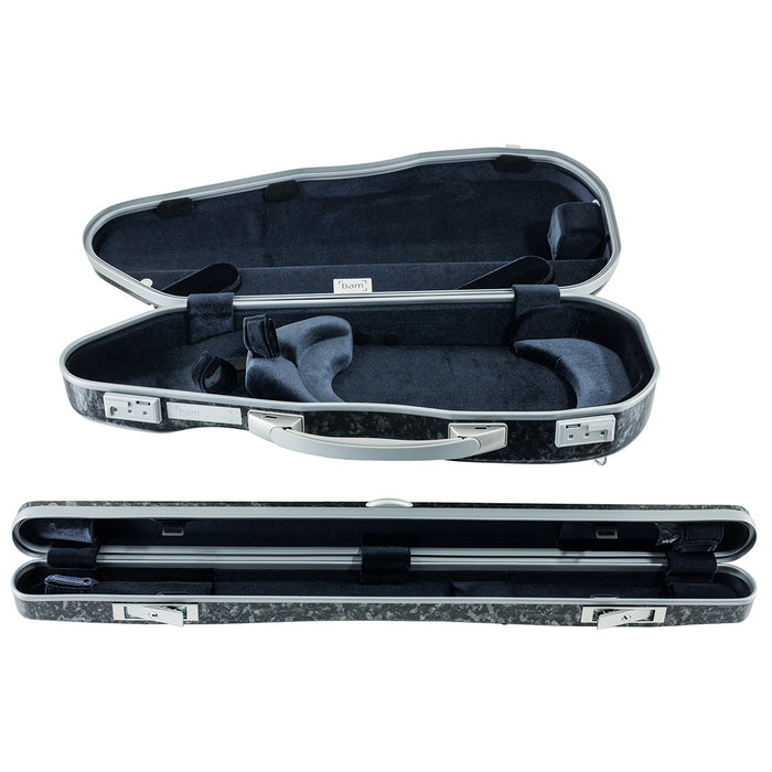 Violin Case - Bam Iconic Hightech Cabin, Carbone Forgé, 4/4