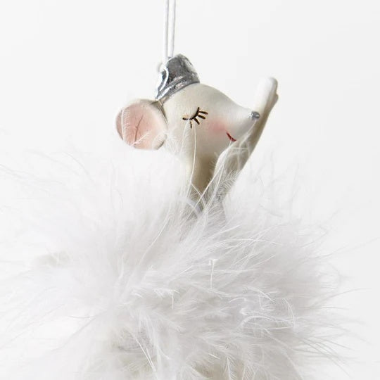 Christmas Decoration Ballet Mouse Ballerina