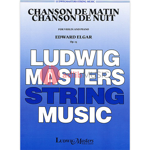Elgar - Chanson de Matin & Chanson de Nuit - Violin/Piano Accompaniment Masters Music LM1125