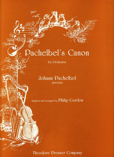 Pachelbel - Canon - Full Ordhestra Score/Parts arranged by Gordon Presser 116-40022