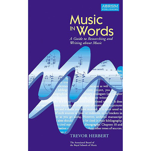 Music in Words - Text by Herbert D236X