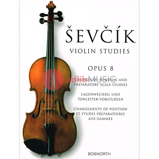 Sevcik - School of Violin Technic Op8 Shifting - Violin Bosworth BOE005163