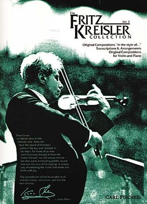 Fritz Kreisler Collection Volume 2 - Violin/Piano Accompaniment Fischer ATF124 Copyright Restricted
