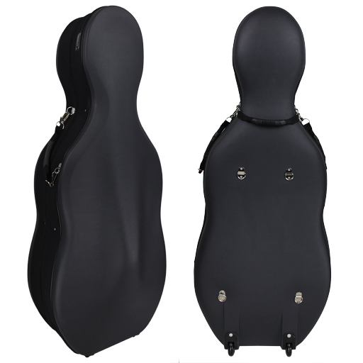 BAM Flight Cover for Cello Case Black w/ Wheels — The Sydney String Centre