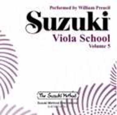 Suzuki Viola School Volume 5 - CD Recording (Recorded by William Preucil Sr) International Edition Summy Birchard 0545