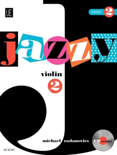 Jazzy Violin 2 Violin/Piano Book/CD