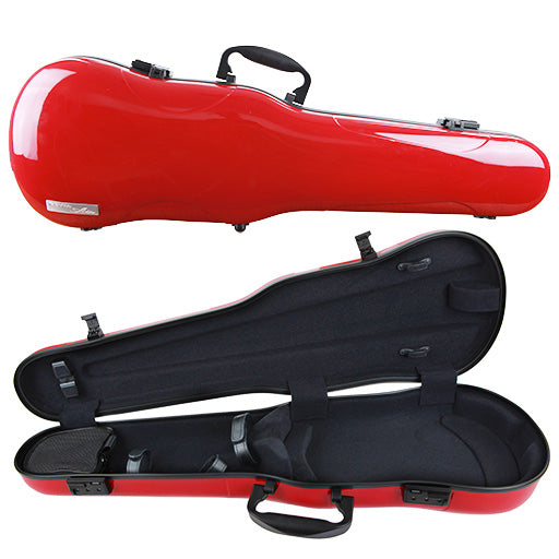 GEWA Air 1.7 Shaped Violin Case Red Gloss 4/4