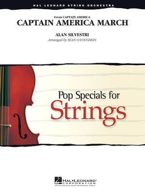 Captain America March - Alan Silvestri - Sean O'Loughlin Hal Leonard Score/Parts