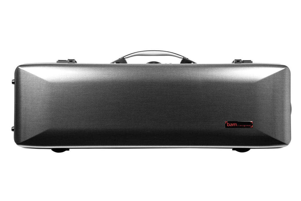 Violin Case - Bam Hightech Oblong with Back Pocket  - Tweed
