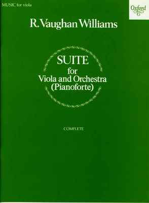 Vaughan-Williams - Suite - Viola/Piano Accompaniment Oxford 9780193694057